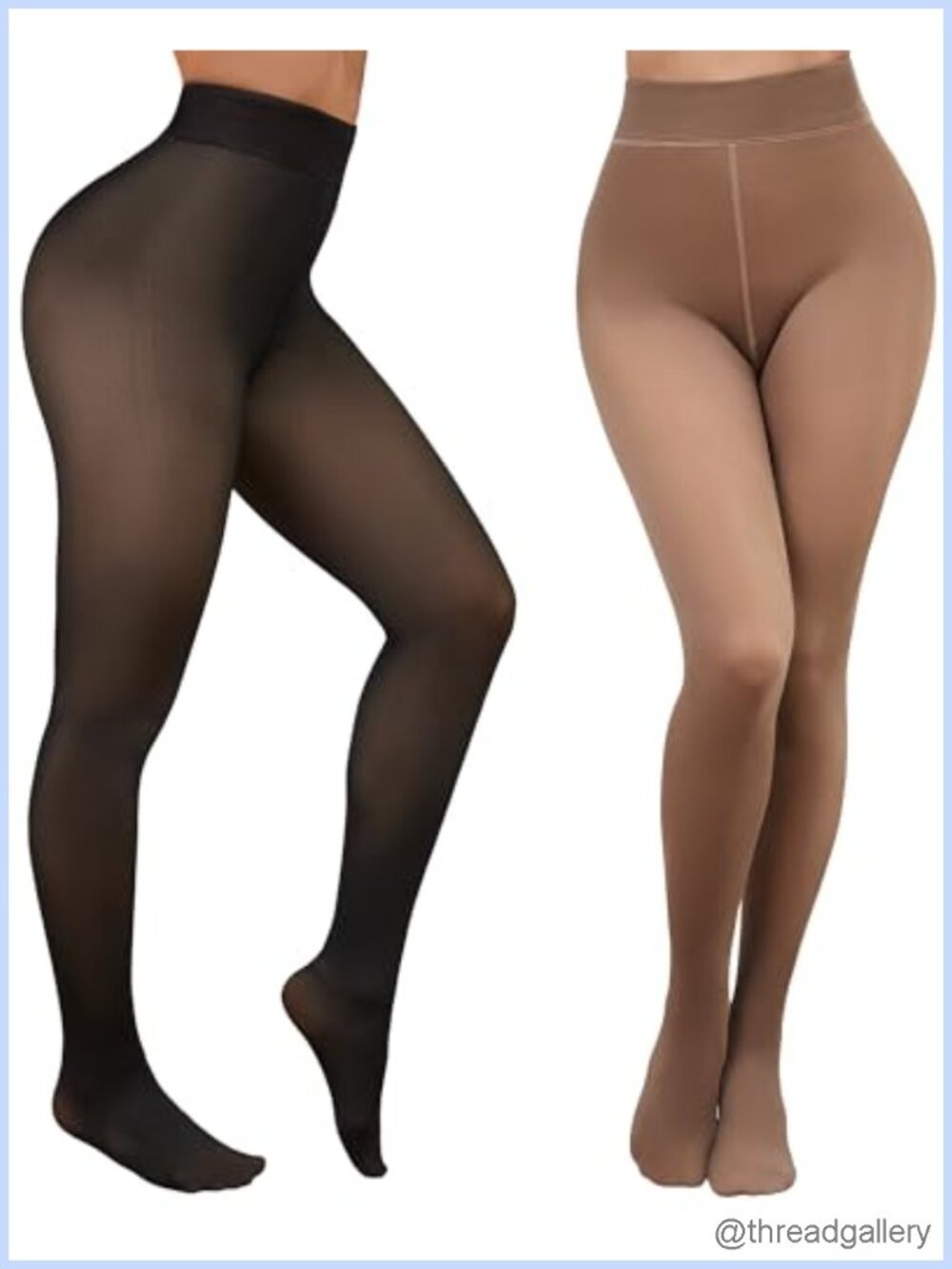 Fleece Lined Tights Women Winter Thick Leggings Thermal High Waist